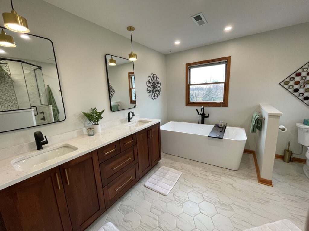 Robert Road, Oswego Bathroom Remodeling