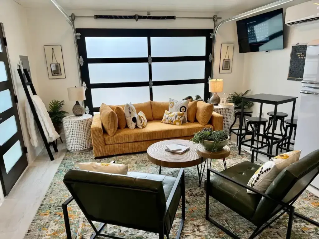 General Modern living area. Home improvement services.