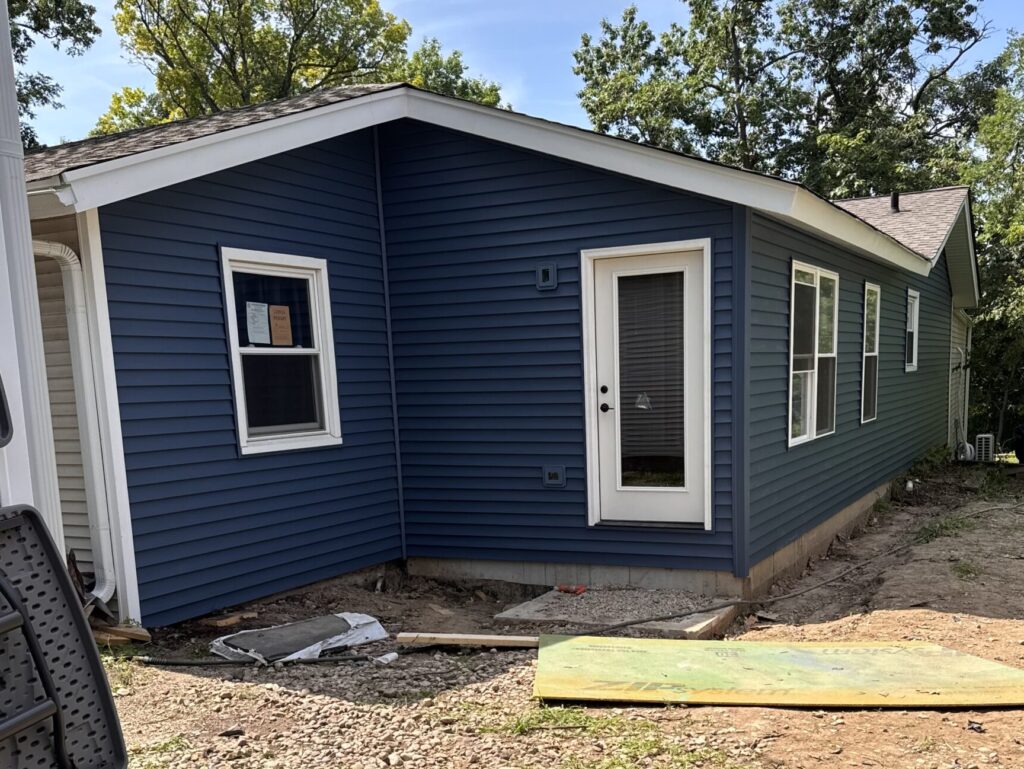New home addition in sandwich IL